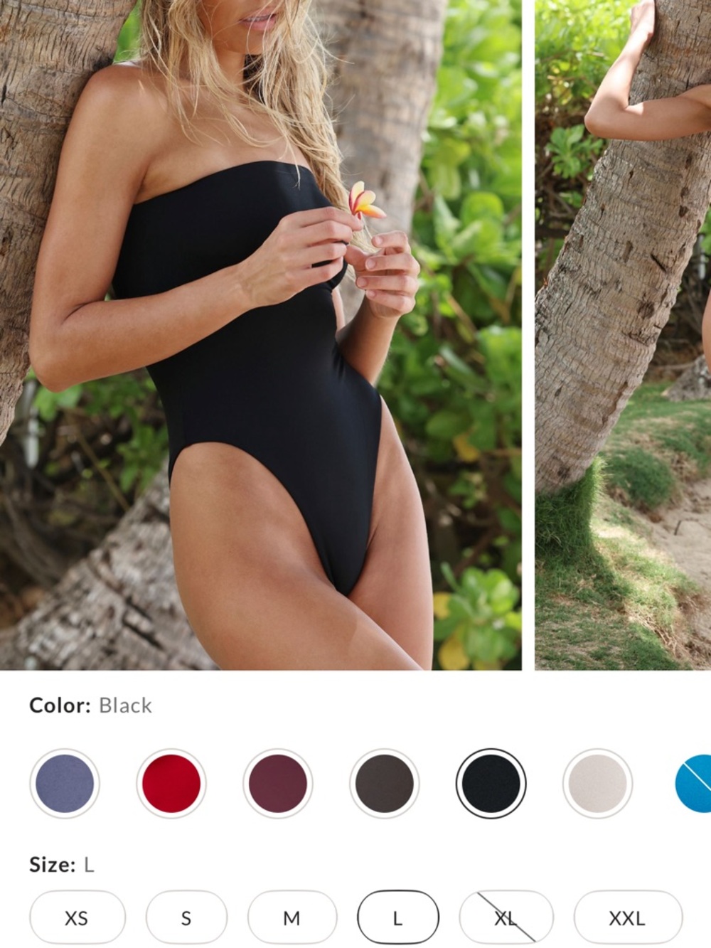 Free People Toast Signature One-Piece Swimsuit in Black